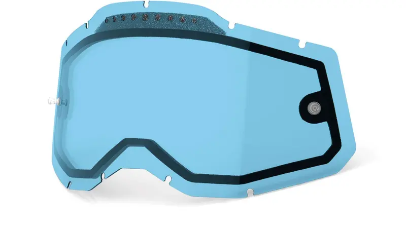 100% Gen 2 Vented Dual-Lens Clear Goggles – Enhanced Airflow & Clarity 1