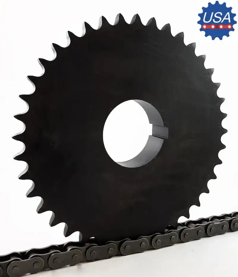 140S40 Taper-Bushed Sprocket For Easy Shaft Mounting 1