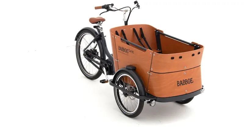 Babboe Curve Mountain Electric Cargo Bike – 500Wh Battery 1