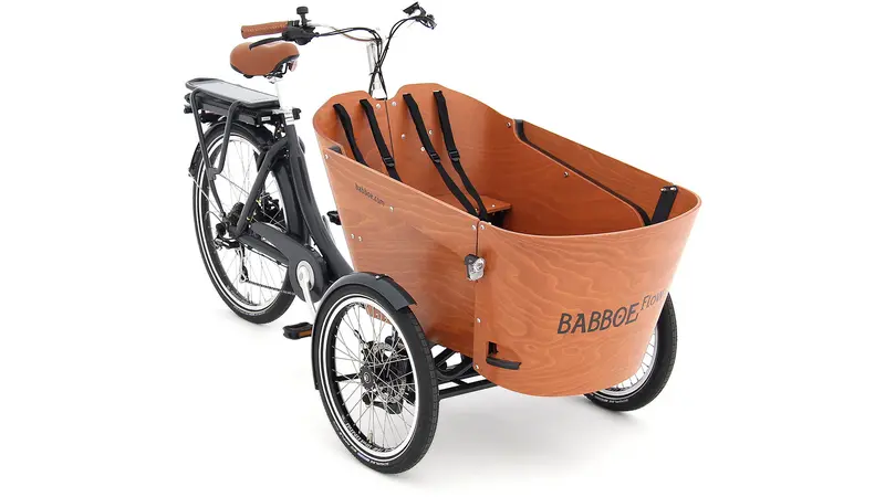 Babboe Flow-E Electric Cargo Bike (450 Wh Battery) 1