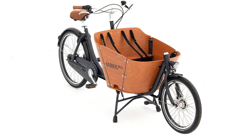 Babboe Mini Mountain Electric Cargo Bike – 500Wh 1