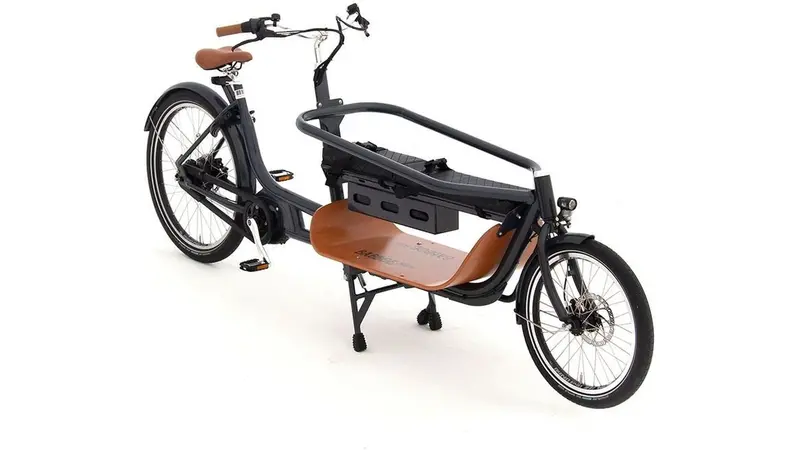 Babboe Slim Mountain Cargo Bike – Lightweight Electric-Assist Transport 1