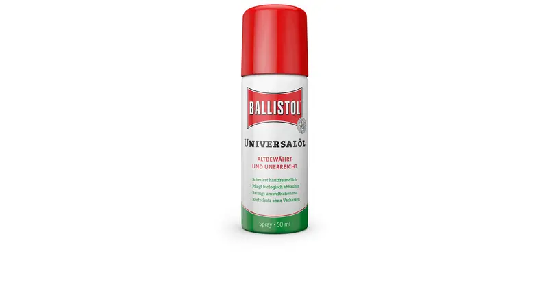 Ballistol Universal Lubricating Oil Spray – 50 Ml Travel Size 1