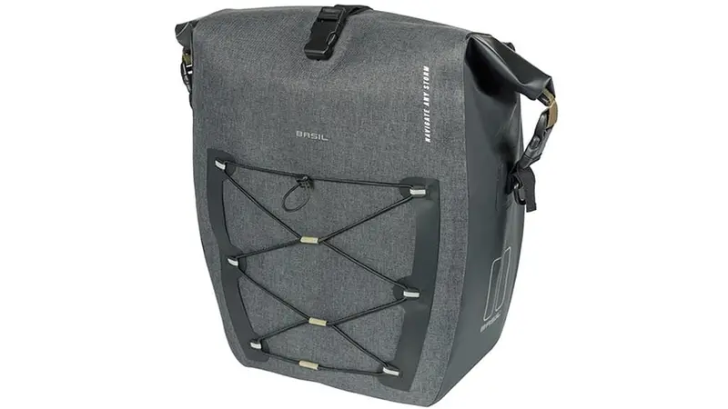 Basil Navigator Storm L Pannier Bag With Mik-Compatible Hooks 1