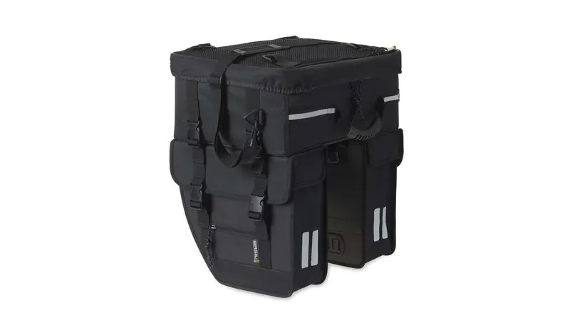 Basil Tour Travel Triple Compartment Bike Bag 1