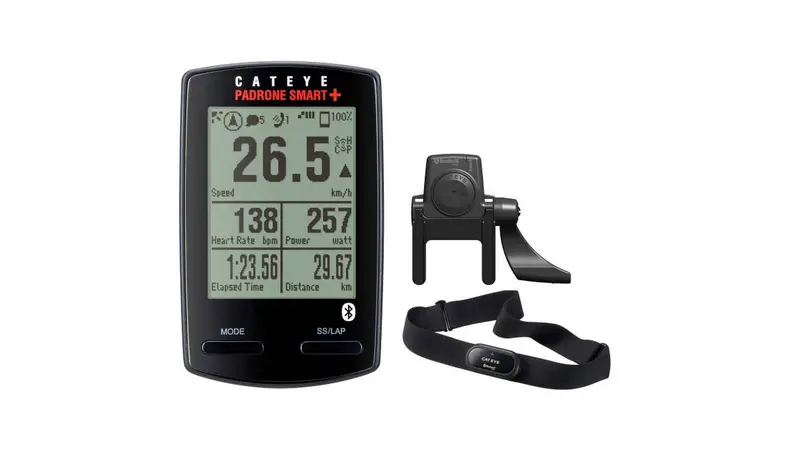 Cateye Padrone Smart+ Wireless Cycling Computer Cc-Sc100B 1
