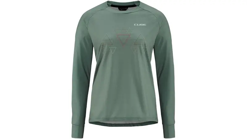 Cube Atx Ws Crew-Neck Cycling Jersey 1