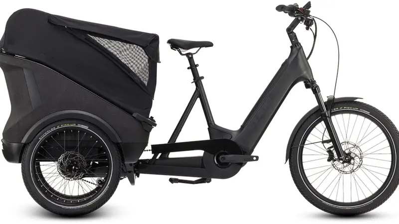 Cube Trike Cargo Hybrid 750 E-Trike With Integrated Battery 1