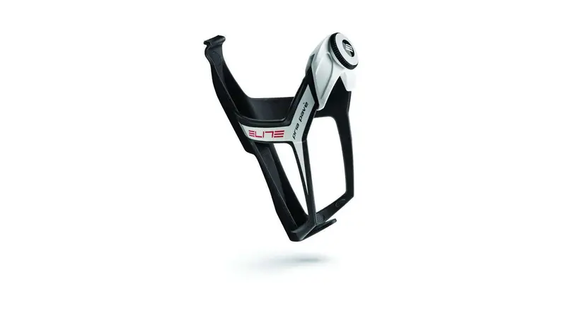 Elite Pria Pavé Bottle Cage – Sleek Carbon-Look Mount 1