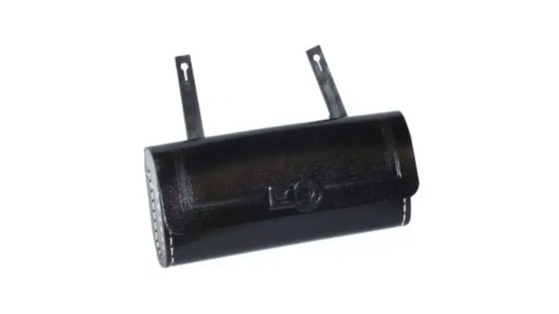 Faux-Leather Saddle Bag 1