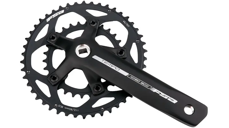 Fsa Tempo Adventure Crankset – Jis Square Taper, 2×175 Mm 1