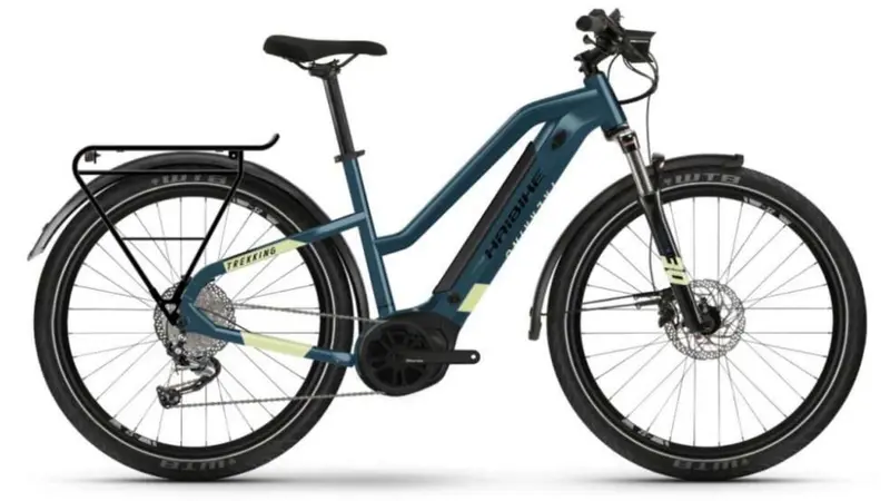 Haibike Trekking 5 Trapez Frame Commuter E-Bike 1