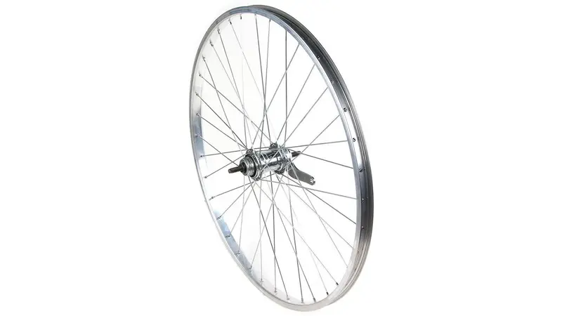 Hr 26X1.75 Rigid M19 Silver Rim With Coaster Hub 1