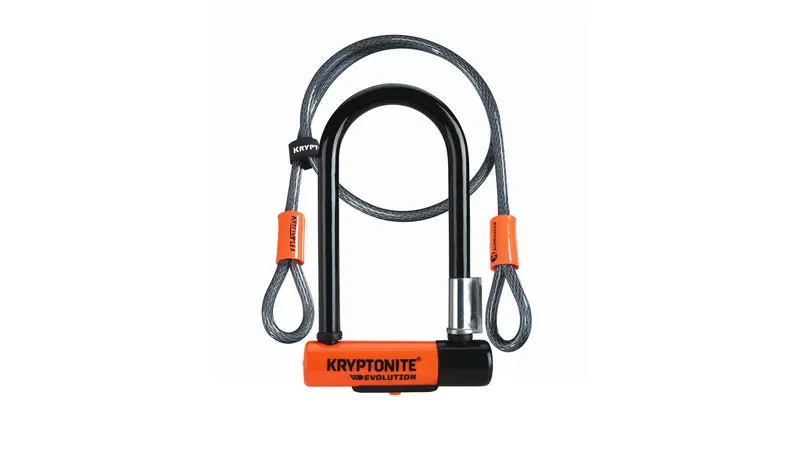 Kryptonite Evo Mini-7 Plus With Kryptoflex Cable 1