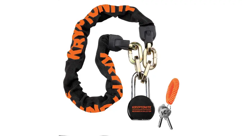 Kryptonite Messenger Chain Lock With Molybdenum Coating 1