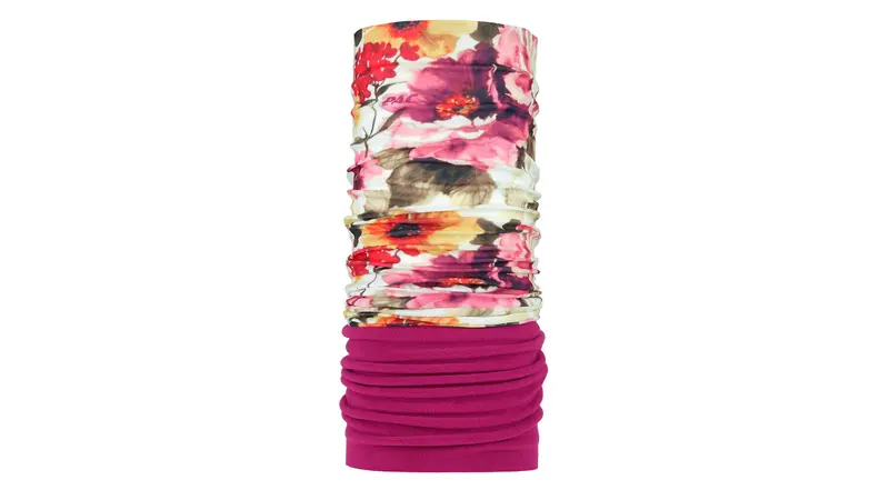 P.A.C. Floral Fleece Scarf 1