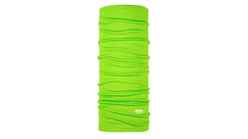 P.A.C. Merino Wool Scarf – Lime Green 1
