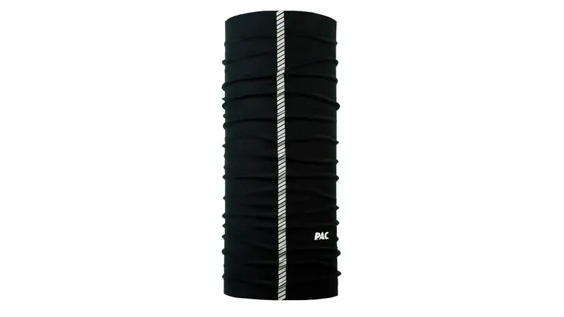 P.A.C. Total Black Reflective Scarf 1