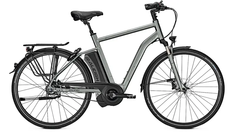 Raleigh Boston Premium Electric Bike – 17.5Ah Battery, Step-Over Rt Frame 1