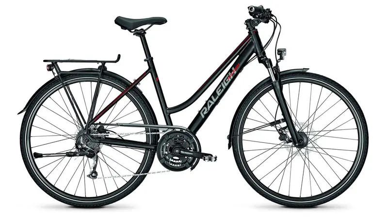 Raleigh Rushhour Ltd Trapezoid-Frame Commuter Bike 1