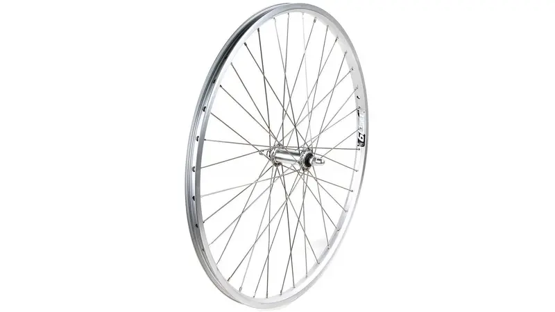 Rigida Zac19 26-Inch Wheelset – Silver Aluminum Hub 1