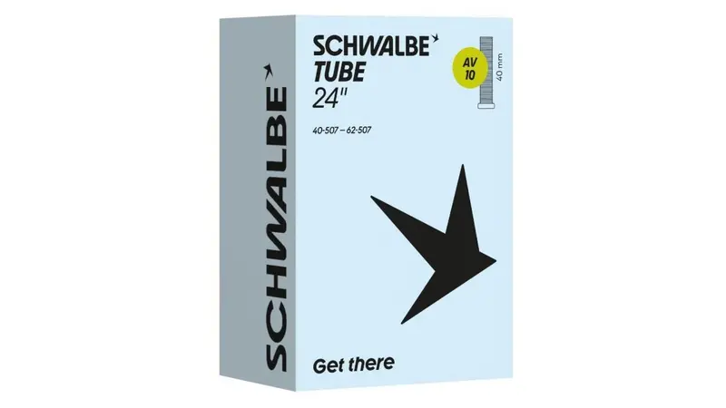 Schwalbe Av10 24-Inch Bicycle Tube With Presta Valve 1