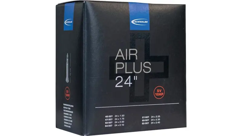Schwalbe Av10L-Ap Air Plus Inner Tube With Presta Valve 1