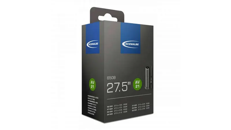 Schwalbe Av21 Inner Tube For 27.5" Wheels 1