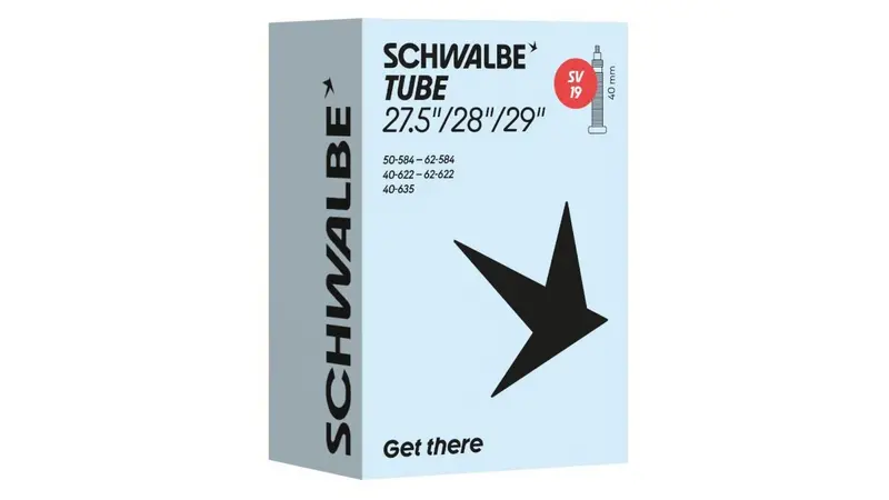 Schwalbe Sv19 Universal Inner Tube – Fits 27.5", 28", And 29" Rims 1