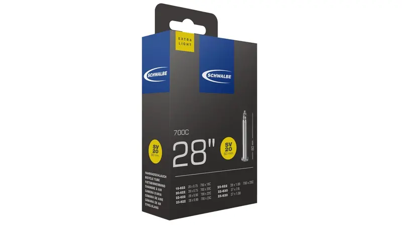 Schwalbe Sv20 Inner Tube For 28-Inch Wheels – Lightweight 1
