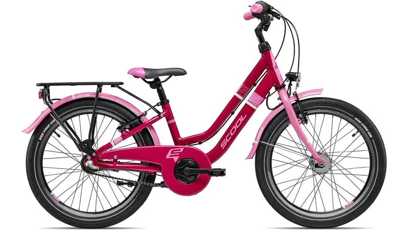 S'Cool Chix Twin Kids' Bike – 20- To 3-Speed Nexus Hub 1
