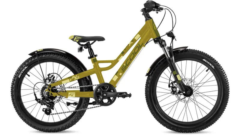 S'Cool Faxe Disc Kids' Bike – 20-Inch, 7-Speed Nexus Hub 1