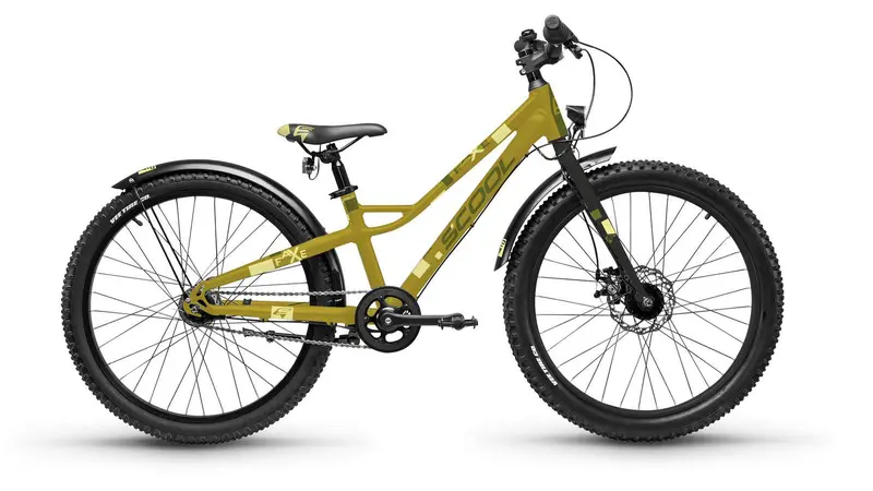 S'Cool Faxe Disc Kids' Bike – 24-Inch, 7-Speed Nexus Hub 1