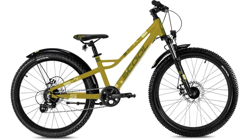 S'Cool Faxe Disc Kids' Bike – 24-Inch, 8-Speed Altus Groupset 1