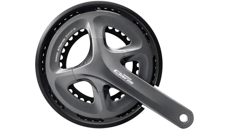 Shimano Claris Fc-R2000 Double Chainset, 2X8-Speed, 170Mm Crank Length 1