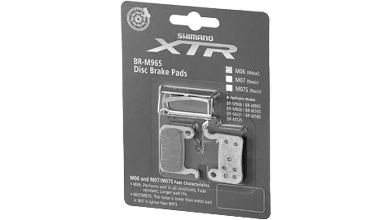 Shimano M06Ti Resin Brake Pads 1