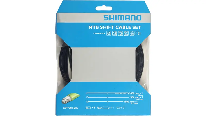 Shimano Mtb Shift Cable Set With Optislick Housing 1