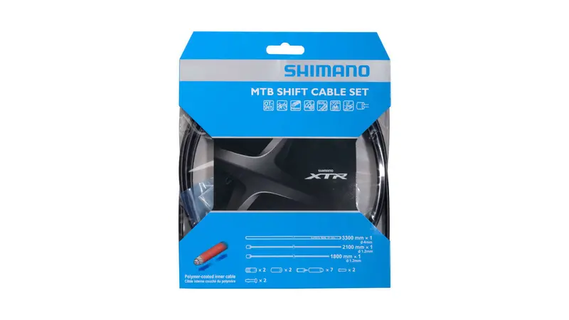 Shimano Mtb Shift Cable Set With Polymer Housing 1