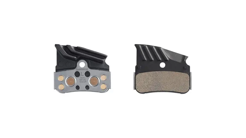 Shimano N04C Metallic (Sintered) Brake Pads For All-Weather Stopping Power 1