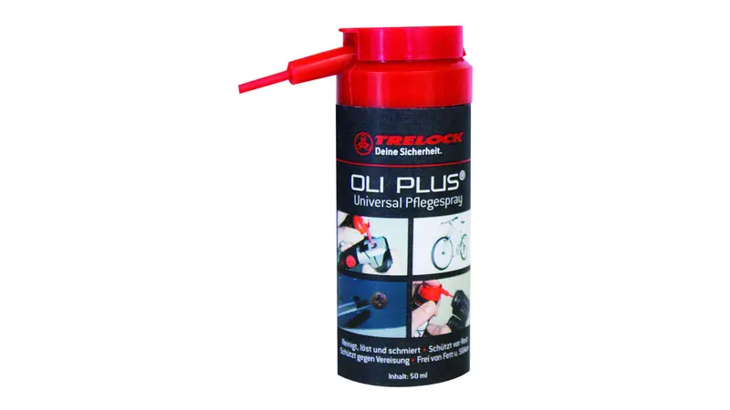 Trelock Oli Plus Bike Care Spray – Degreaser & Lubricant 1