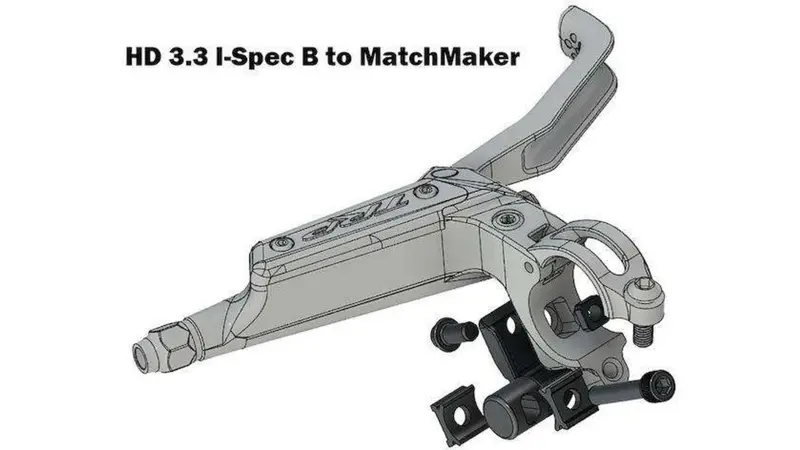 Trp Hd 3.4 Shimano I-Spec Brake Adapter 1