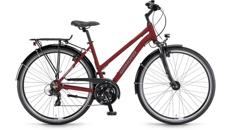Winora Domingo 21 Trapez Frame City Bike 1