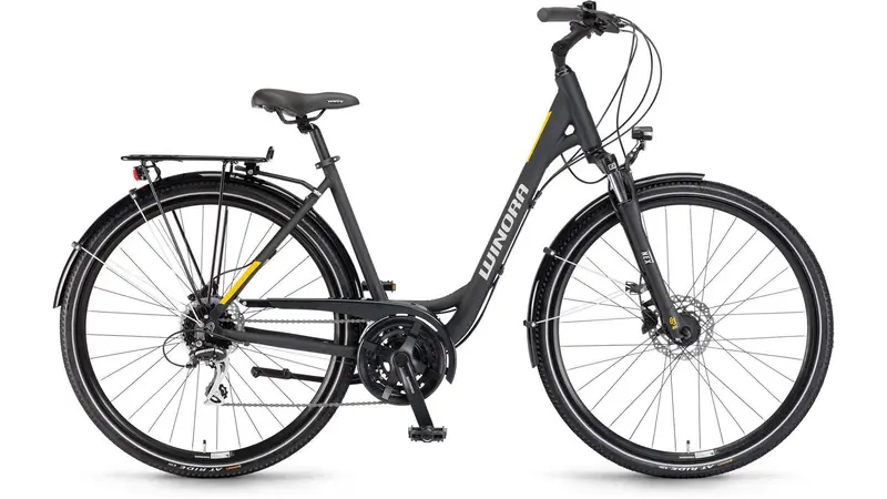 Winora Domingo 24 Wave-Equipped Trekking Bike 1