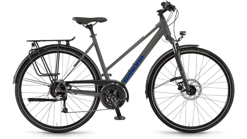 Winora Domingo 27 Trapez Frame Trekking Bike 1