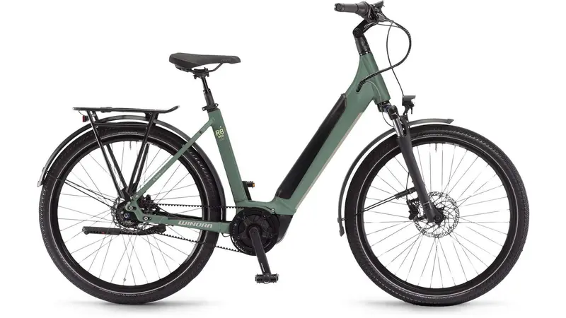 Winora Sinus R8F Electric City Bike – Wave Frame 1