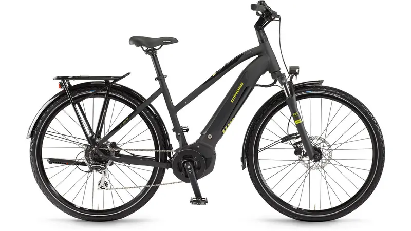 Winora Yucatan I8 Tr Trapez Frame Electric Commuter Bike 1