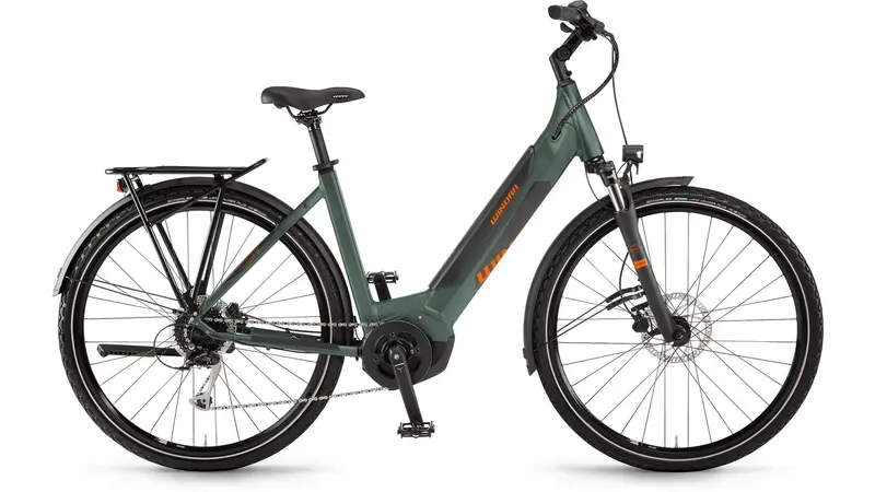Winora Yucatan I9 Wave Step-Over E-City Bike 1