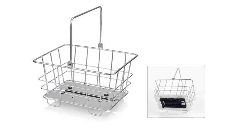 Xlc Aluminum Carry-More Handlebar Basket 1