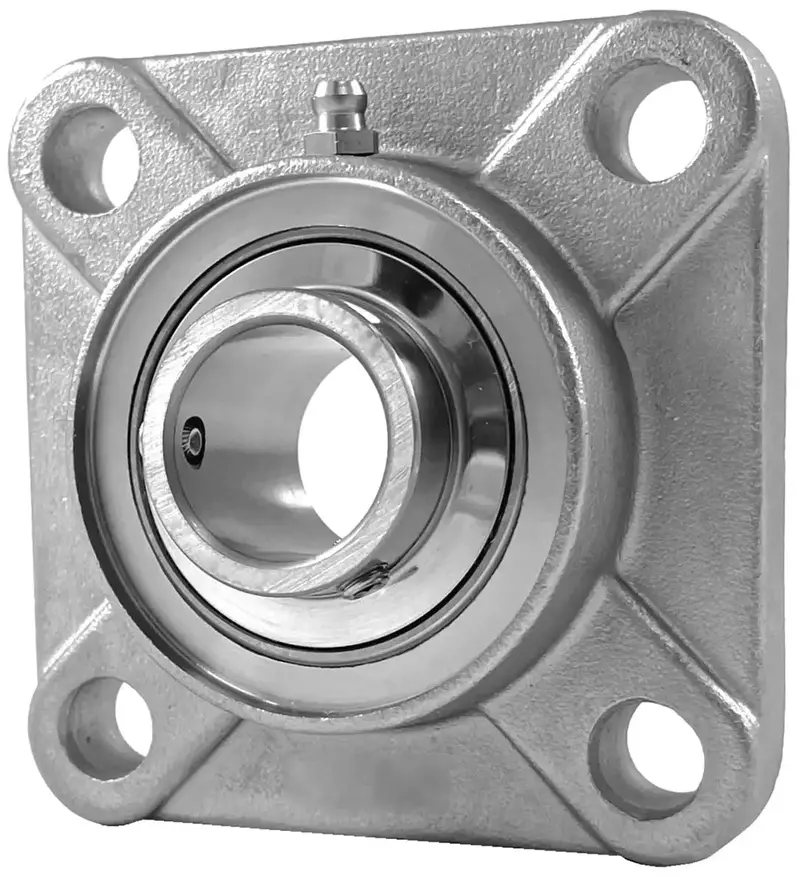 1-1/4" Stainless Steel 4-Bolt Flange Bearing – Sucsfm206-20 1