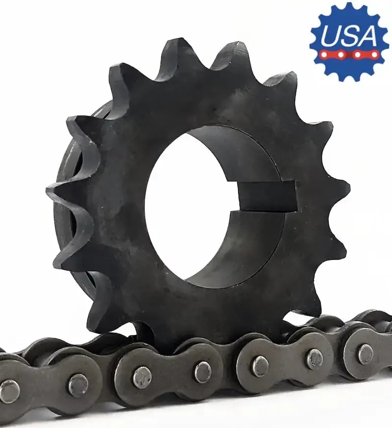 100Q13 Taper-Bushed Sprocket – Q-Series, 100-Pitch, Compatible With Standard Taper Bushes 1